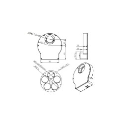 Roue à filtres ZWO EFWmini 5 x 31 mm non montés et 1.25" montés