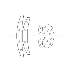 Jumelles grand champ Kasai Trading 2,3x40 avec champ de vision de 28 °