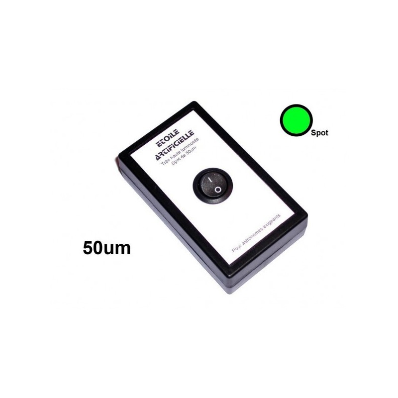 Etoile artificielle 50μm --  fiber optic star