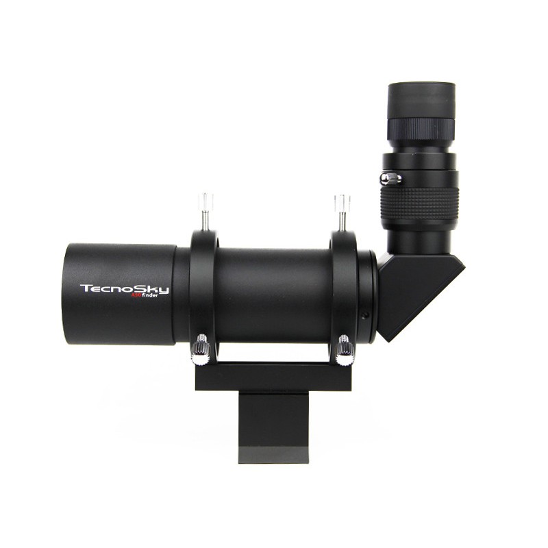 Chercheur 8x50 angulaire, (90°), redressé et illuminé