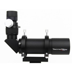 Chercheur 8x50 angulaire, (90°), redressé et illuminé