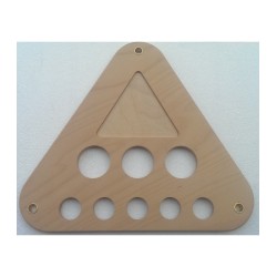 Trépied en bois Geoptik Hercule 950/1100 mm