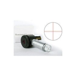 Crosshair eyepiece1.25" - 12mm focal length - four elements - illuminated