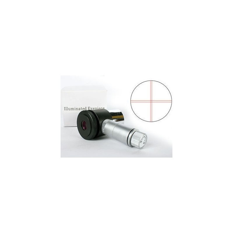 Crosshair eyepiece1.25" - 12mm focal length - four elements - illuminated