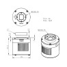 ZWO Couleur Camera ASI2600MC P25