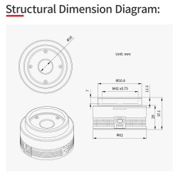 Caméra ZWO couleur ASI662MC