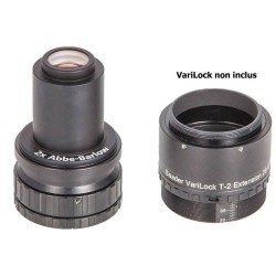 Barlow Carl Zeiss 2x Abbe avec serrage ClickLock Baader