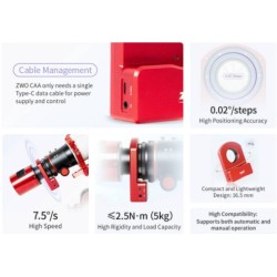 Rotateur de champ ZWO CAA