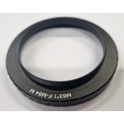 Bague d'adaptation M63 x 1 Femelle vers M54 x 0.75 Mâle