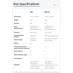 ZWO EAF-Pro with Bluetooth, Battery and Manual Focus Buttons