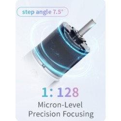 ZWO EAF-Pro avec Bluetooth, batterie intégrée et boutons manuels