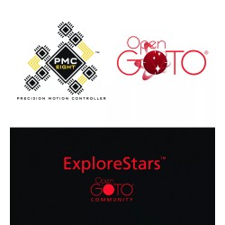 Réfracteur APO Explore Scientific ED102 CF f/7 FCD-100 sur monture iEXOS-100 PMC-Eight