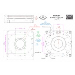 Baader Pan Adjuster pour l’alignement d’axes optiques sur montages parallèles