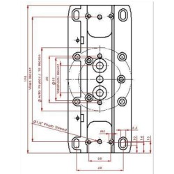 Baader PAN-EQ Clamp V190 (EQ Standard)
