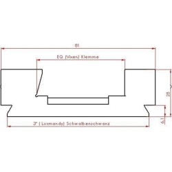 Baader PAN-EQ Clamp V190 (EQ Standard)