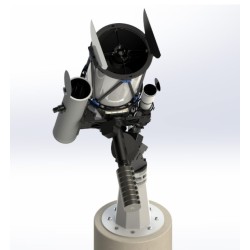 Platine de base Baader 400 mm pour colliers guidescope (Taille III)