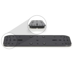 Baader 300 mm Baseplate for Guidescope Rings (Size I & II) and 3" Dual Mounting Plate