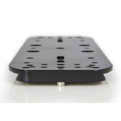 Baader 300 mm Baseplate for Guidescope Rings (Size I & II) and 3" Dual Mounting Plate