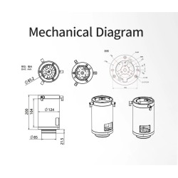 ZWO Pier Extension 200 mm for Mount AM5-N and AM3-N