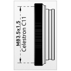 Adaptateur iOptron iAFS2 C11 (PFA20-M0835)