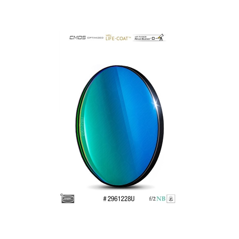 Baader O-III 2" unmounted f/2 Highspeed Filter 6.5 nm CMOS optimized (2961228U)