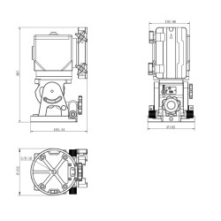 iOptron HAE69C EC AZ/EQ SWG